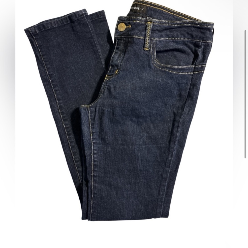 4/$15 Sneak Peek Dark Indigo Women's Skinny Jeans